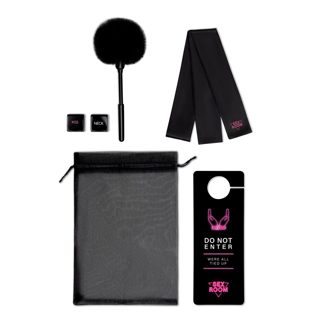 Bullet Vibrator Sex Room RAUNCHY Black Set