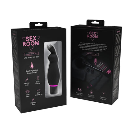 Bullet Vibrator Sex Room RAUNCHY Black Set