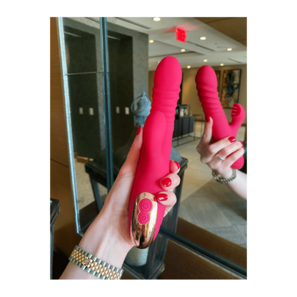 Luna Heated Thrusting Dildo, Sex Toy &  Massager For Women