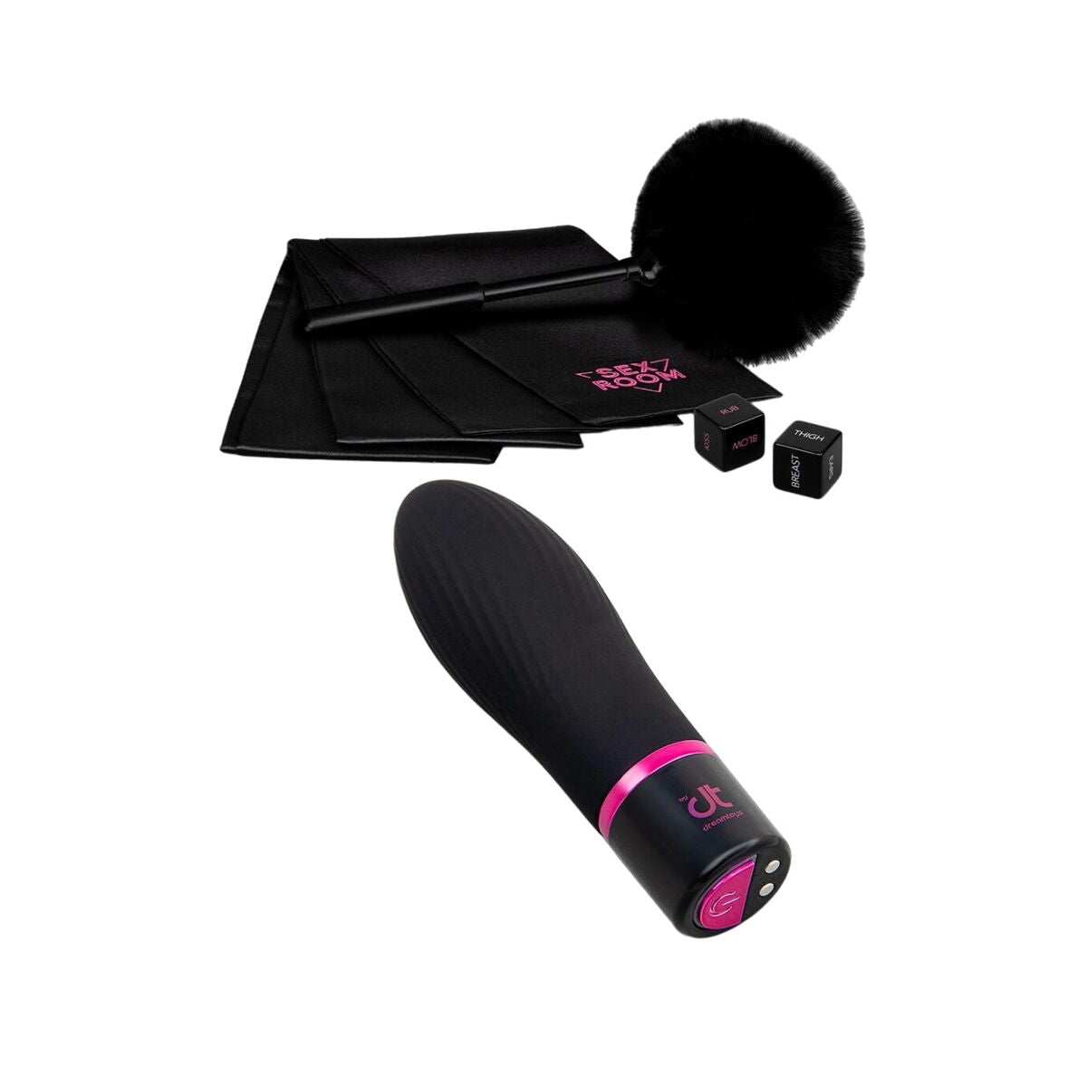 Bullet Vibrator Sex Room Vibe Black Set