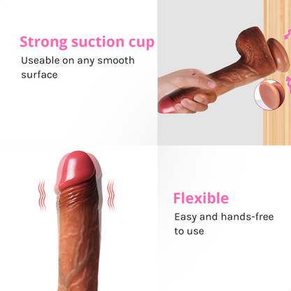 Rocco Mini Sex Machine 2 In 1 Dildo Vibrator